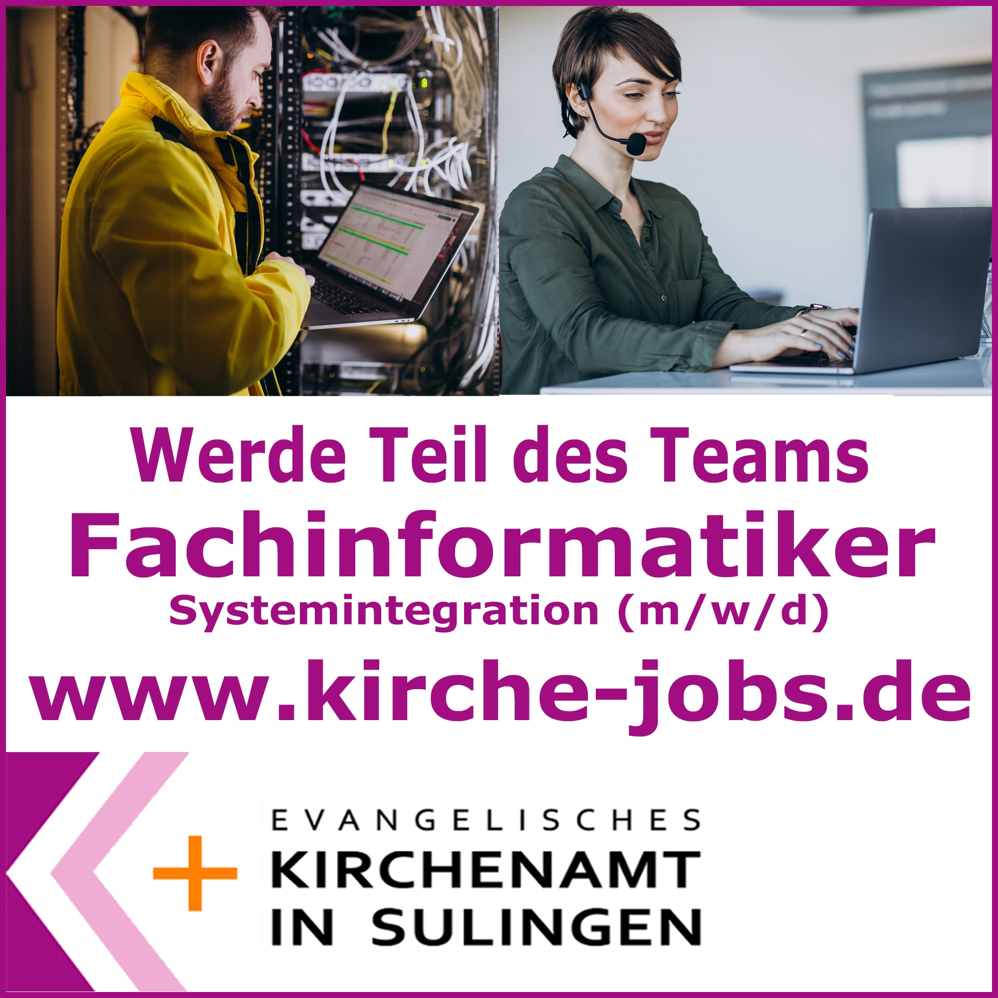 Stellenanzeige IT-Systemadministration